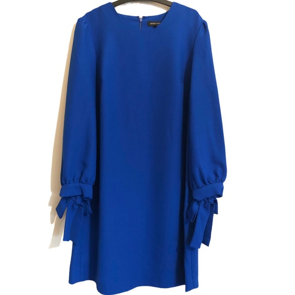 Banana Republic Royal Blue Shift Dress Sz 8 Petite - Picture 5 of 9